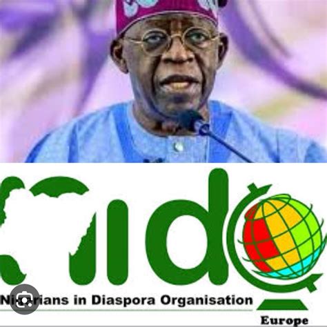 NIDO Europe Writes President Bola Ahmed Tinubu GCFR On National Issues