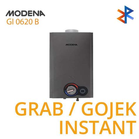 Jual Water Heater Gas Modena Gi B Grab Gojek Instant Di Seller