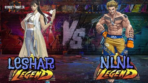 Sf Leshar Chun Li Vs Nlnl Luke High Level Street Fighter Youtube