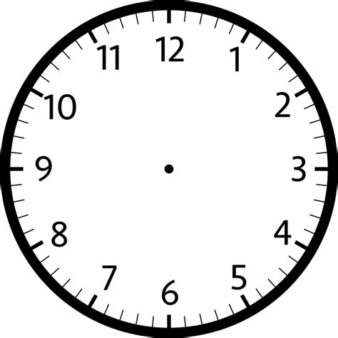 Dibujos De Reloj Manecillas Para Colorear Vsun