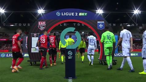 En Avant Guingamp Aj Auxerre 2 0 Résumé Eag Aja 2020 2021