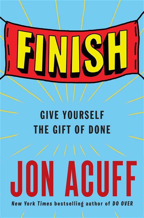 Finish By Jon Acuff Penguin Books Australia