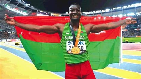 Athlétisme Hugues Fabrice Zango en route pour les 19es championnats