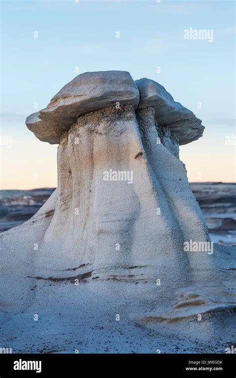 Bisti De Na Zin Wilderness Near Farmington New Mexico USA Stock Photo