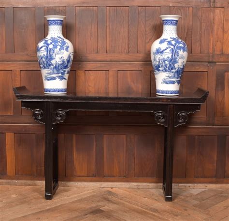 Black Lacquer Chinese Console Table Sai2647 Antiques To Buy