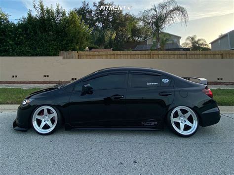 2015 Honda Civic Si With 18x9 5 Kansei Knp And Nankang 225x40 On