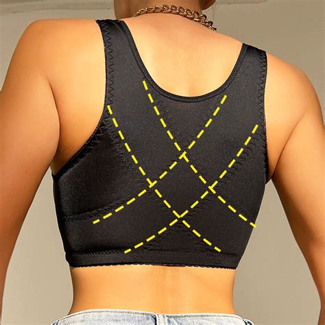 Men Sissy Bra Crossdreser Lace Front Opening Transgender Brassiere Sexy Lingerie Ebay