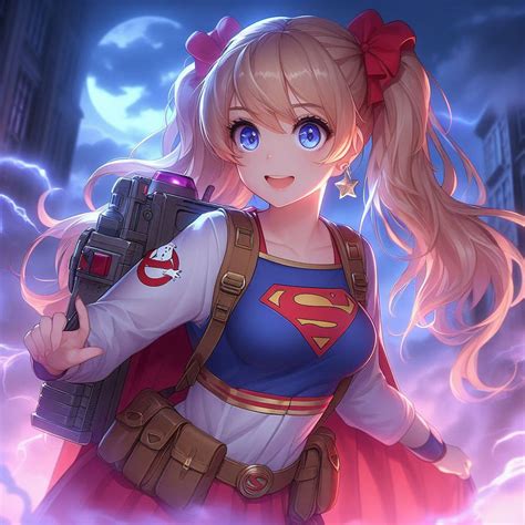 Ghostbuster Supergirl 5 By Elodtrebor On Deviantart