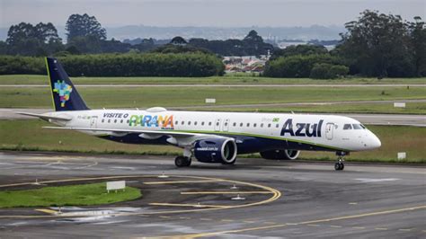 Azul Inicia Voos Entre Curitiba E Montevid U