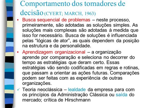 Processos Decisórios Nas Organizações Motta Vasconcelos 2006 Cap