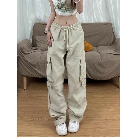 Pants Capris Y2K Aesthetic Outfits New Oversized Pocket Cargo Pants ...