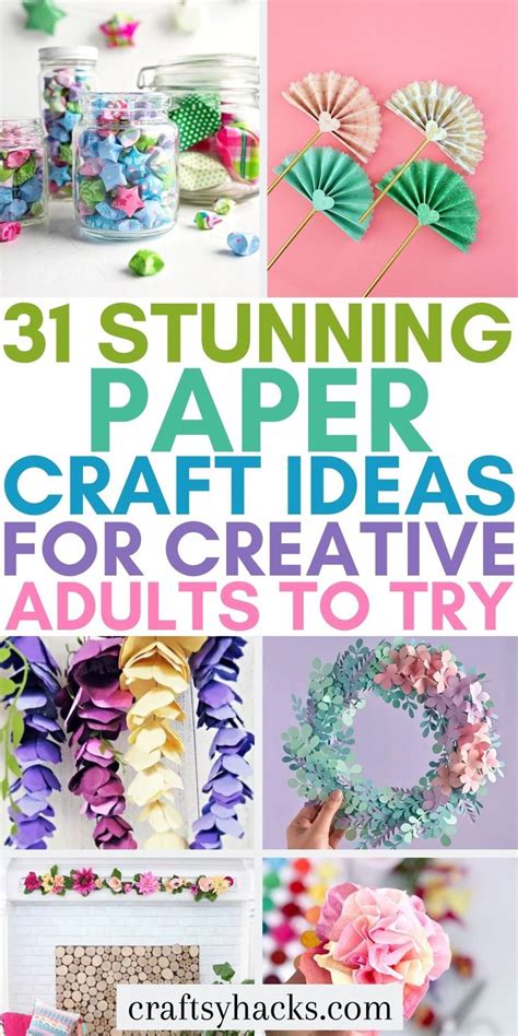 27 Creative Paper Crafts for Adults - DIY Inspired, Paper Crafts For Adults