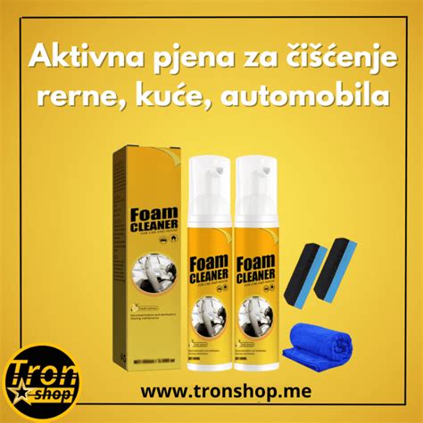 Aktivna pjena-čišćenje-rerna-auto-kuća-tronshop.me
