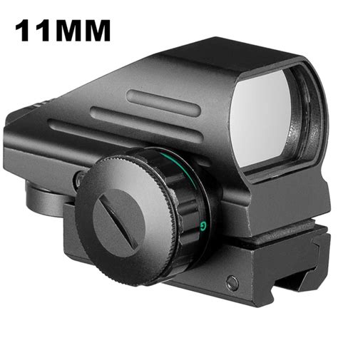 Tactical Reflex Red Green Laser 4 Reticle Holographic Projected Dot