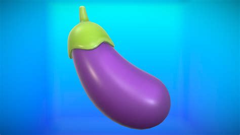 Eggplant Emoji 🍆 - Download Free 3D model by animatezach [531e2c5] - Sketchfab