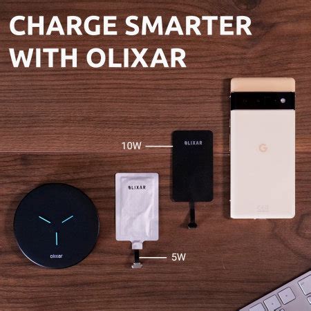 Olixar Ultra Thin Usb C W Wireless Charger Adapter Black