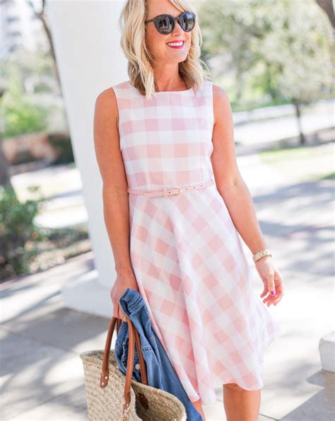 Spring Style Pink Gingham Hi Sugarplum