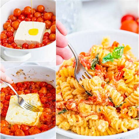 Easiest Way To Make Cherry Tomato Feta Pasta Tiktok