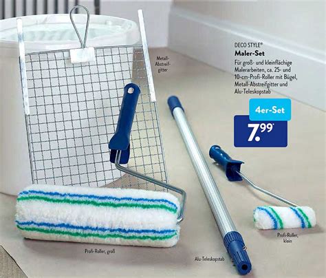 Deco Style Maler set Angebot bei ALDI SÜD 1Prospekte de