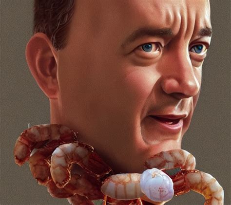 Krea Ai Tom Hanks As Forrest Gump Wearing A Necklace Of Sh