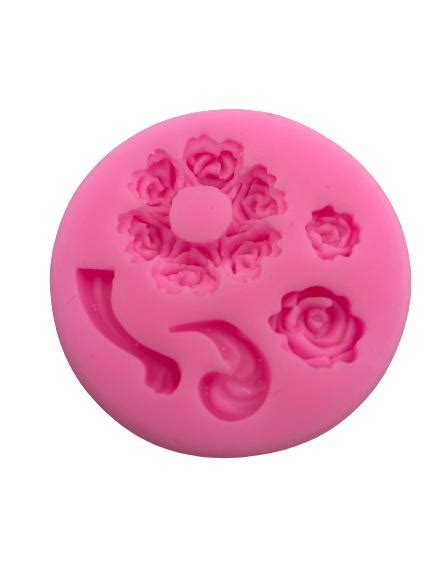 Silicone Mould Small Roses Lamay