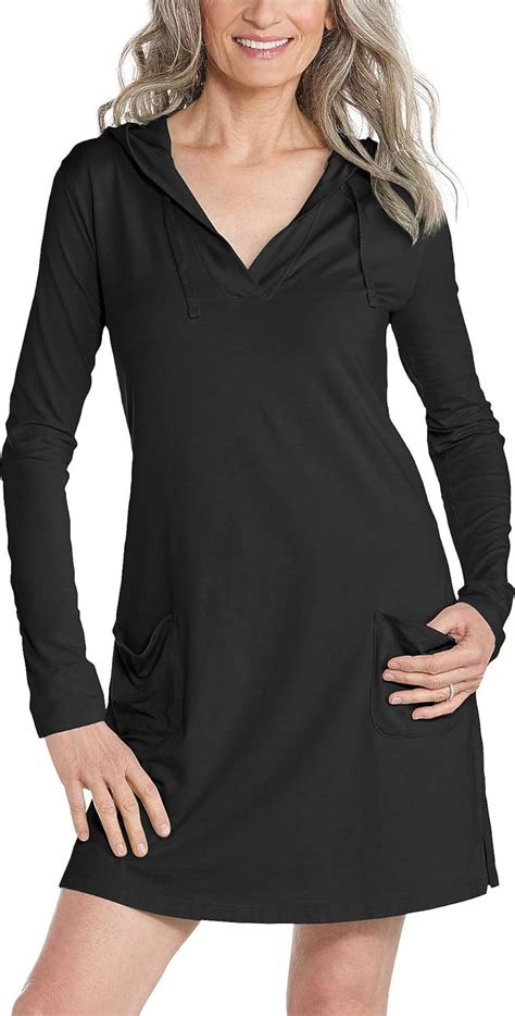 Coolibar Upf 50 Women S Beach Cover Up Dress Sun Protective Amazon Ca Clothing And Accessories