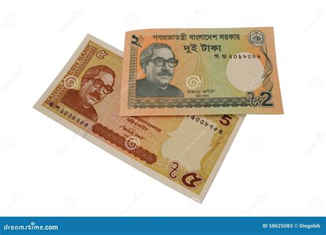 Taka Bangladesh Currency Banknote Stock Image Image Of Bhat Deficit