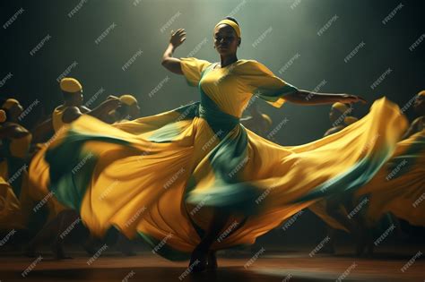 Premium AI Image | Artistic interpretations of South African dance fo ...