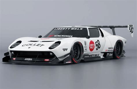Lamborghini Miura Van Liberty Walk Is Stijlvoller Dan Gedacht Autoblognl