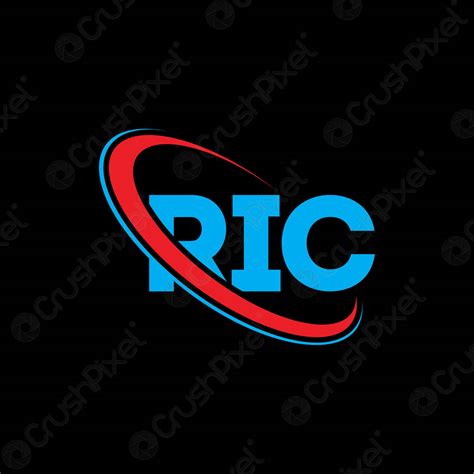 Ric Logo Ric Letter Ric Letter Logo Design Initials Ric Stock