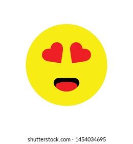 Emoticon Yellow Emoji Isolated Illustration On Stock Vector Royalty