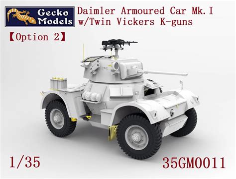 Gecko Models Kit No M Daimler Armoured Car Mk I Preview