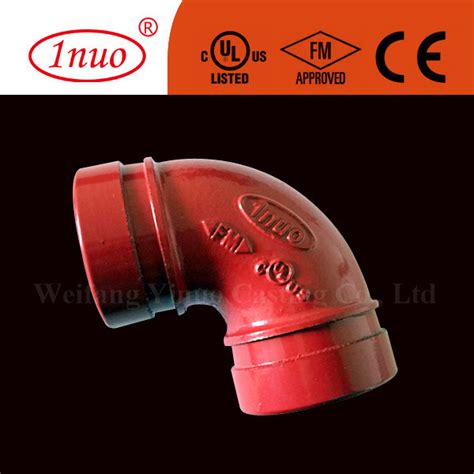 Astma Ductile Iron Grooved Elbow Degree Elbow And Grooved Elbow