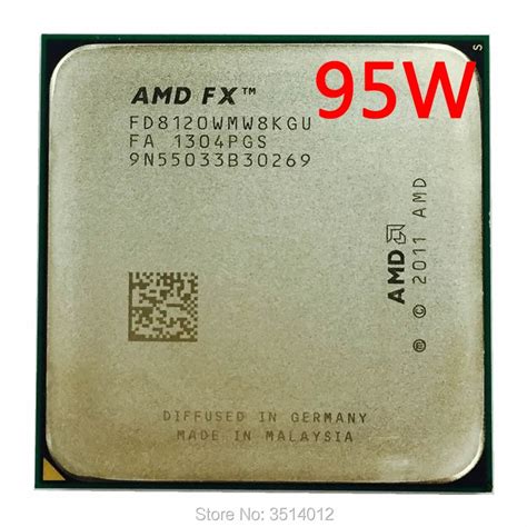 AMD FX 시리즈 FX 8120 FX 8120 3 1 GHz 8 코어 CPU 프로세서 FD8120WMW8KGU 소켓 AM3