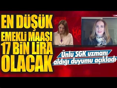 En D K Emekli Maa Bin Lira Olacak Nl Sgk Uzman Ald Duyumu