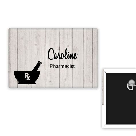 Pharmacy Name Tags Etsy