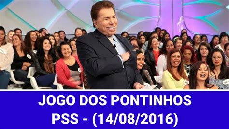 Jogo Dos Pontinhos Programa Silvio Santos Youtube