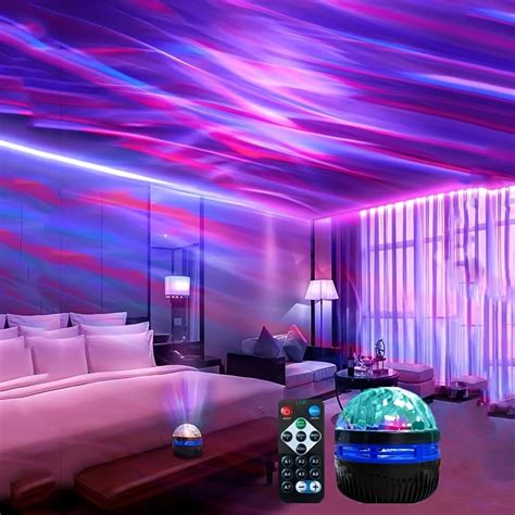 Pc Starry Projector Light With Color Patterns Remote Control