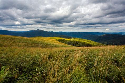 Bukowe Berdo Path In Bieszczady Stock Photo Image Of Summer Tarnica