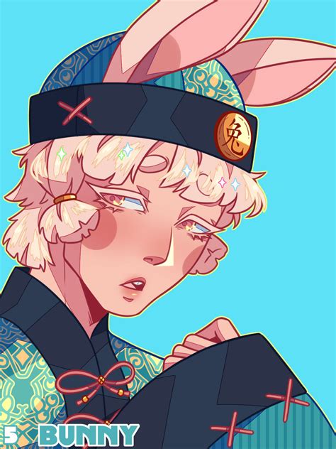 Pretty Boytober 2023 05 Bunny By Looji On Deviantart