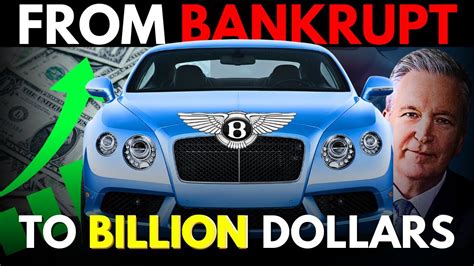 How Bentley Became Billion Dollars Company After Being Bankrupt