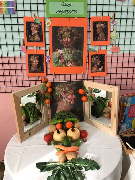 Preschool activities Giuseppe Arcimboldo 2022 Kreş Sanat eğitimi