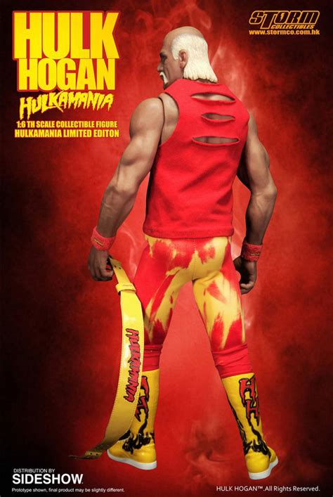 Hulk Hogan Hulkamania Sixth Scale Figure By Storm Collectibles