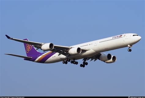 HS TND Thai Airways International Airbus A340 642 Photo By Suparat