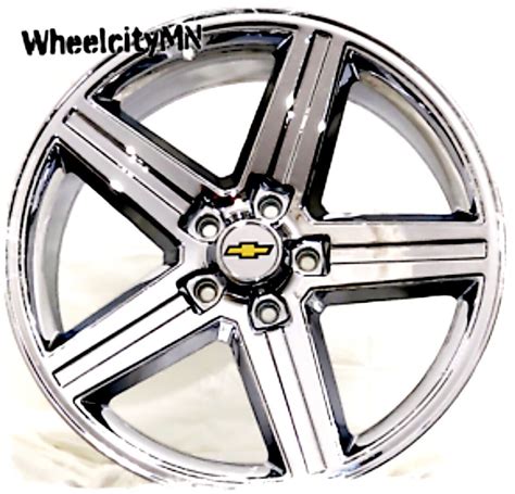 22” Chrome Chevy Iroc Z28 Oe Replica Rims Fits Impala Ss Silverado