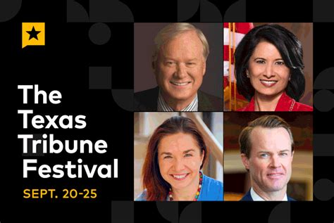 T-Squared: Who is speaking at this year’s Texas Tribune Festival | The ...