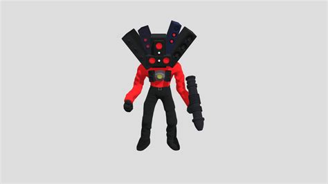 Upgraded Titan Speakerman From Skibidi Toilet 3d Fan Art 47 Off