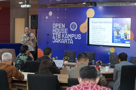 Open House ITB Jakarta Membangun Jejaring Kolaborasi Dan Inovasi