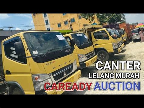 Truck Canter Euro Di Lelang Murah Caready Auction Youtube