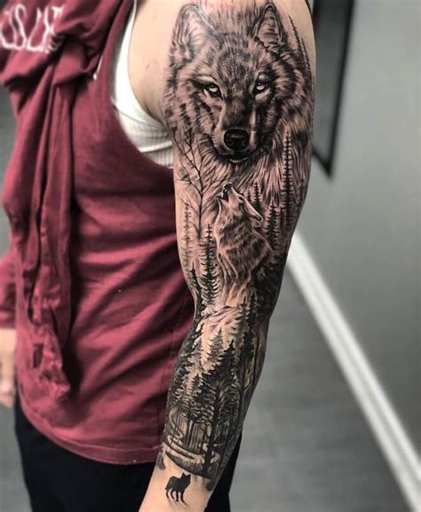 40 Amazing Wolf Tattoo Designs For Men Best Wolf Tattoo Ideas Wolf